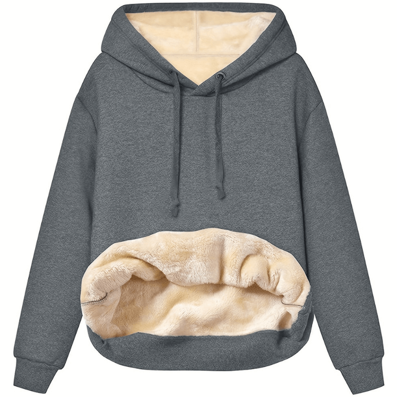 Laura - Fleece Trui met Omkeerbaar Ontwerp