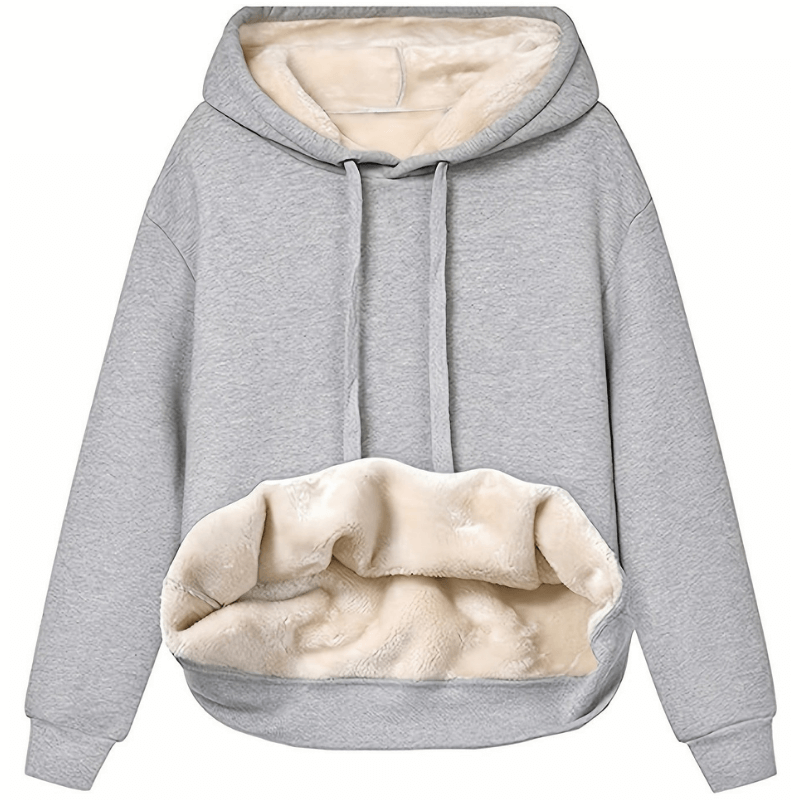 Laura - Fleece Trui met Omkeerbaar Ontwerp