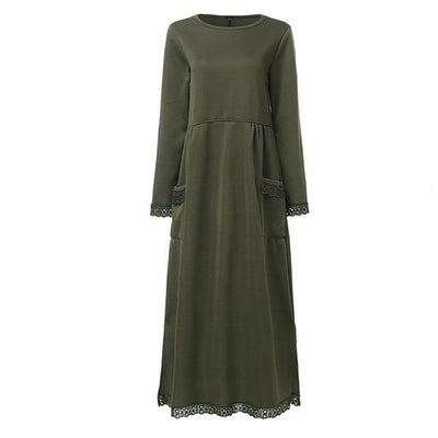 Isabelle Maxi Pullover Dress