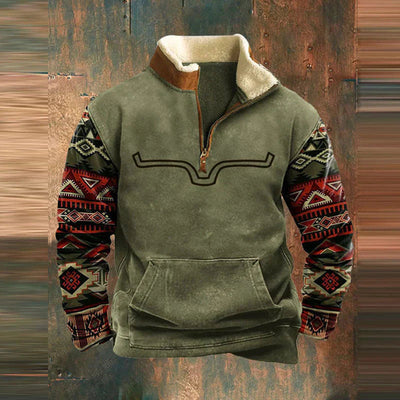 Loek Zip-Up Pullover Voor Mannen