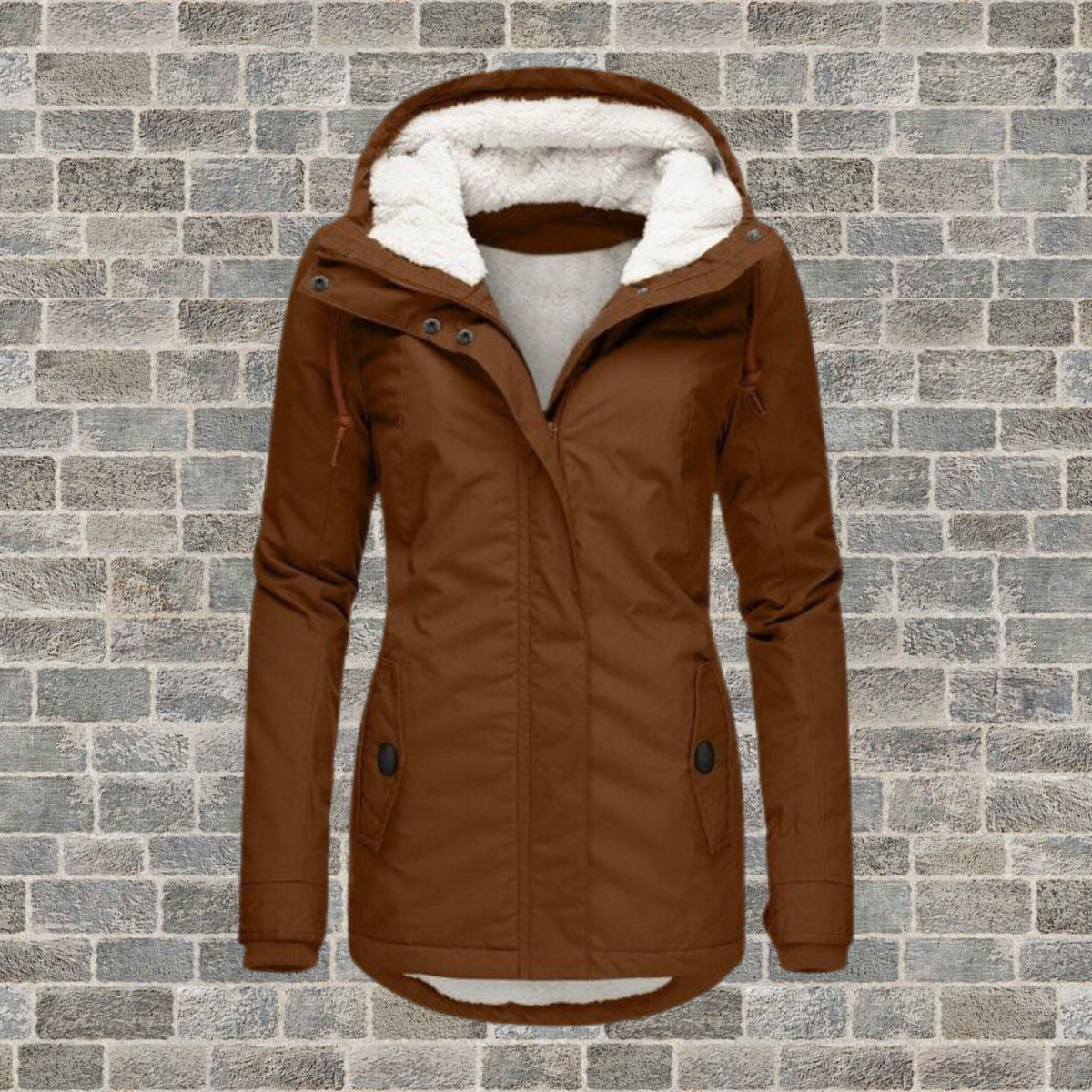 Arabella Luxe Hooded Coat